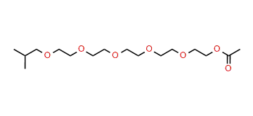 17-Methyl-3,6,9,12,15-pentaoxaoctadecyl acetate